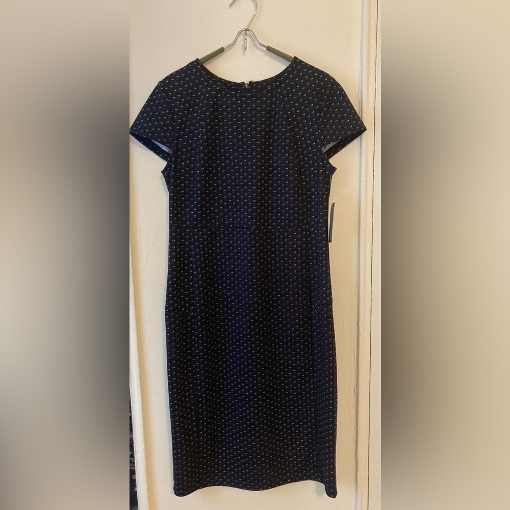Covington Short Sleeve Print Dress